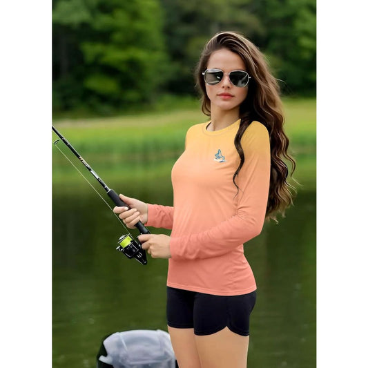 Women'S Long Sleeve Rash Guard Sun Protection Shirt - Quick-Dry, Stretchy Swim & Outdoor Performance Top with \