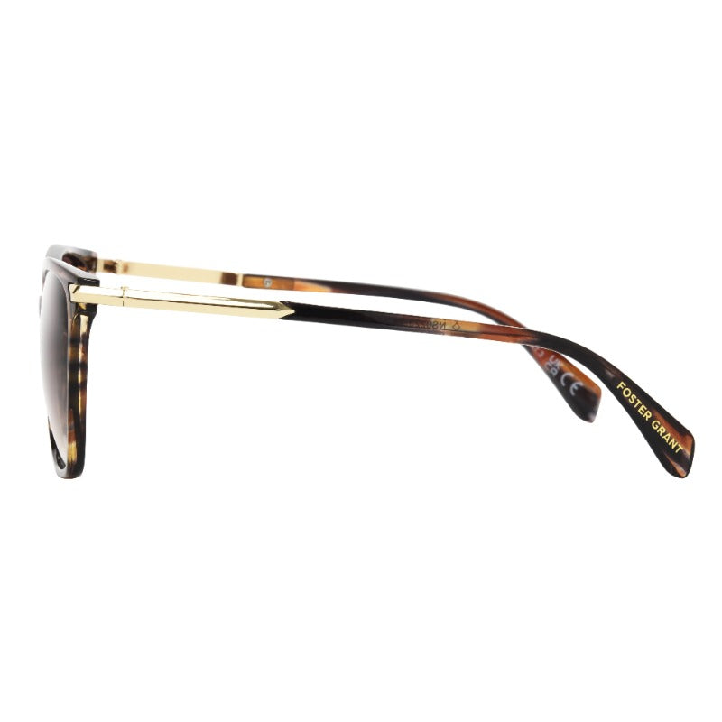 Women's Square Fashion Fashion Glasses Brown