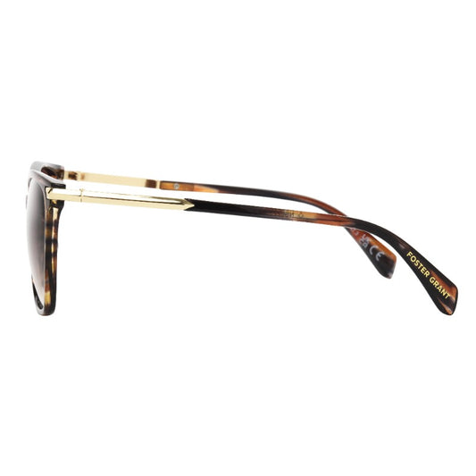 Women's Square Fashion Fashion Glasses Brown
